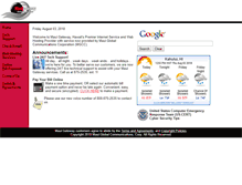 Tablet Screenshot of mauigateway.com